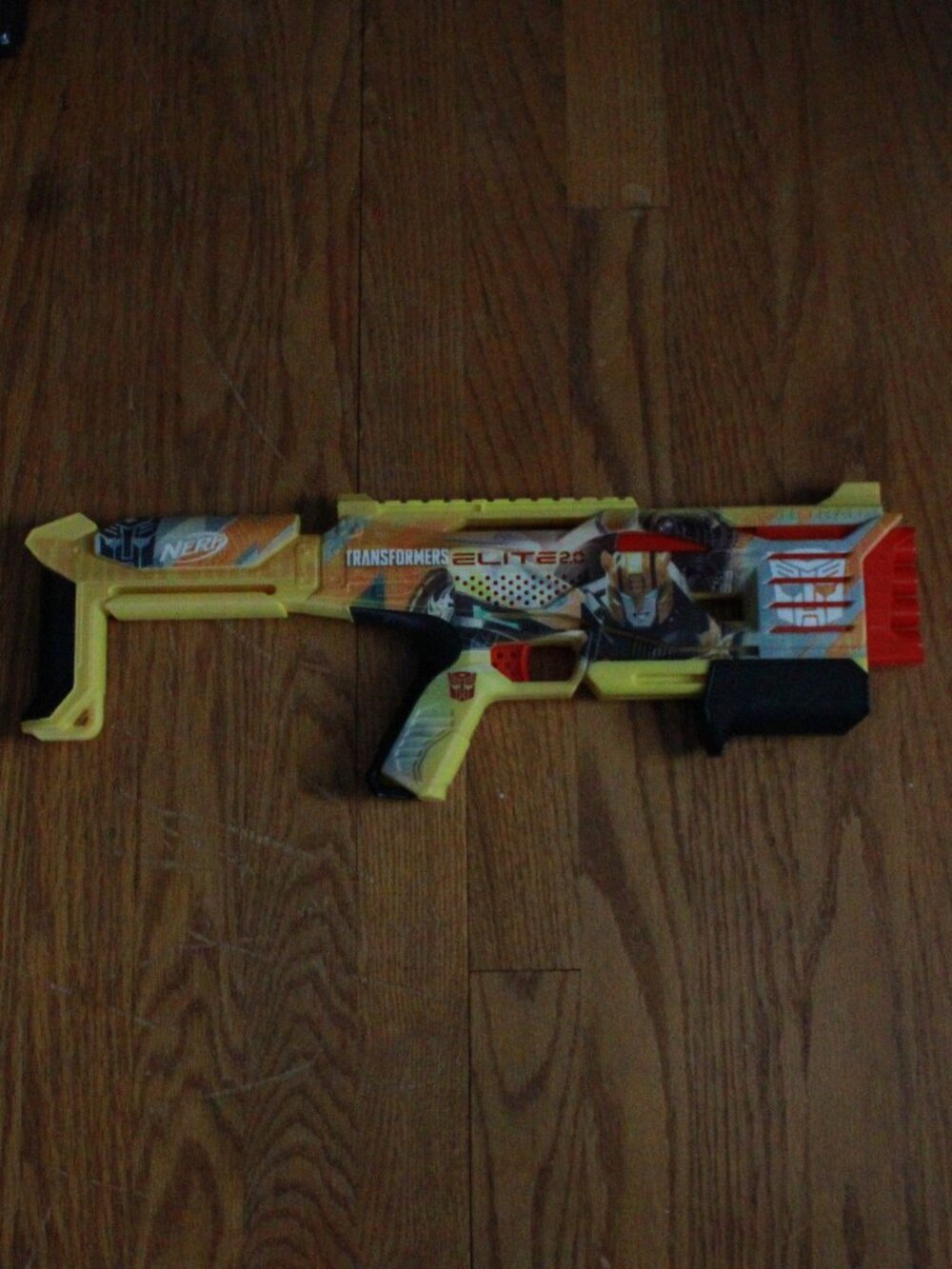 Nerf Elite 2.0 Transformers Bumblebee Dart Blaster